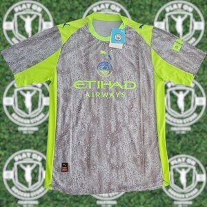 Men's Manchester City 25/26 Third Player Version Haaland Jersey